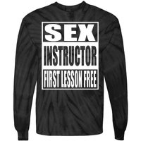 Sex Instructor Tie-Dye Long Sleeve Shirt