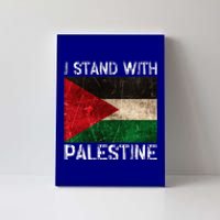 Support I Stand With Palestine Free Palestine Flag Arabic Canvas