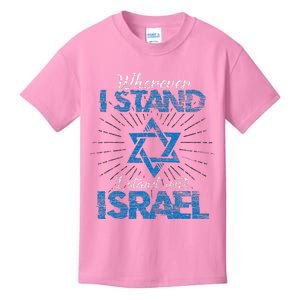 Support Israel Standing Strong Together Kids T-Shirt