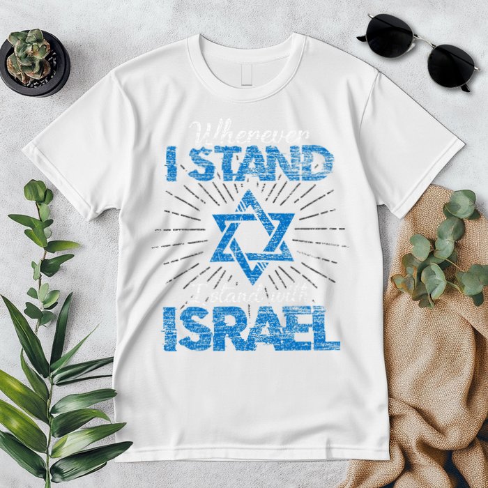 Support Israel Standing Strong Together Premium T-Shirt