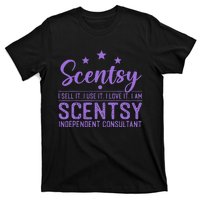 Scentsy I Sell It I Use It I Love It Design T-Shirt