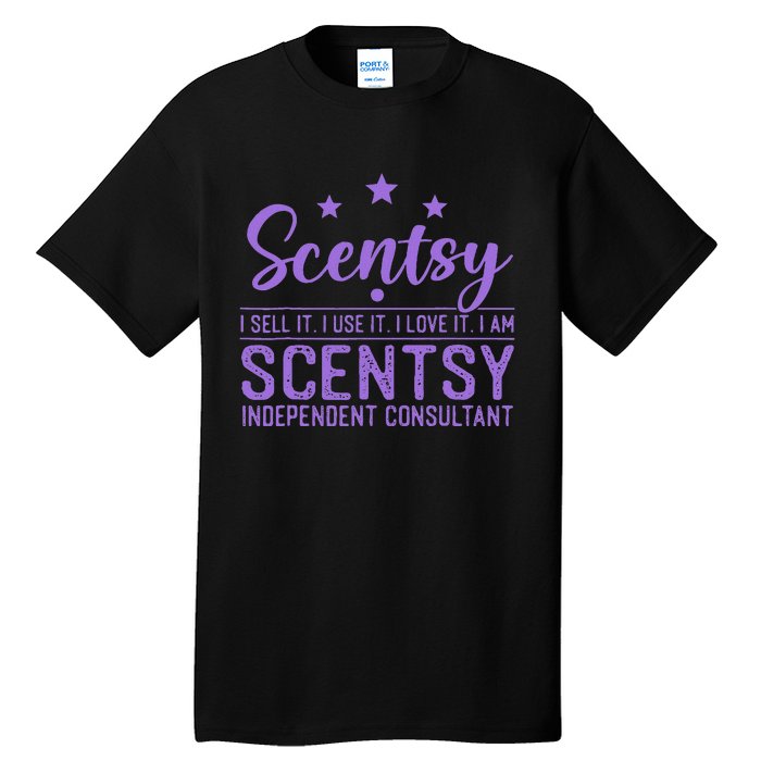 Scentsy I Sell It I Use It I Love It Design Tall T-Shirt