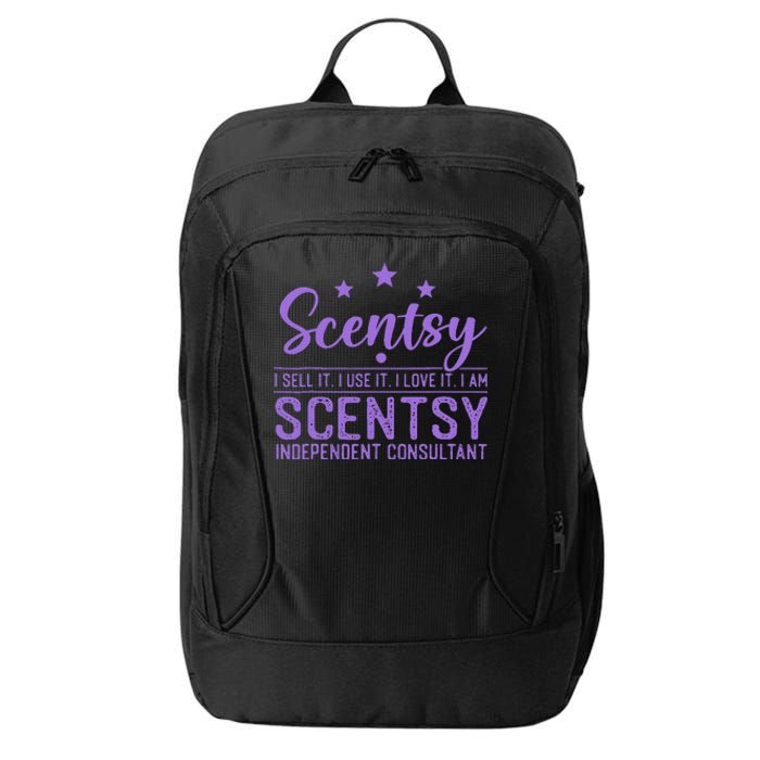 Scentsy I Sell It I Use It I Love It Design City Backpack