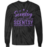 Scentsy I Sell It I Use It I Love It Design Tie-Dye Long Sleeve Shirt