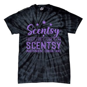 Scentsy I Sell It I Use It I Love It Design Tie-Dye T-Shirt