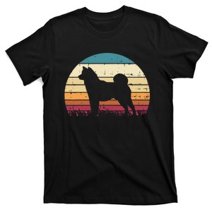 Shiba Inu Sunset Retro Animal Pet Akita Dog T-Shirt