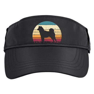 Shiba Inu Sunset Retro Animal Pet Akita Dog Adult Drive Performance Visor