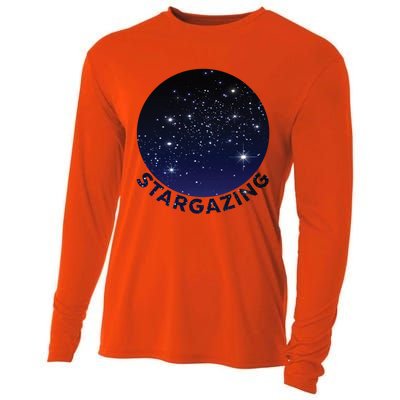 Stars In Sky Meaningful Gift Cool Astronomy Themed Gift Idea Meaningful Gift Sta Cooling Performance Long Sleeve Crew