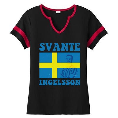 Svante Ingelsson Sheffield Wednesday Efl Flag Ladies Halftime Notch Neck Tee