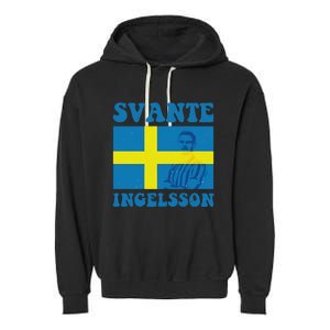 Svante Ingelsson Sheffield Wednesday Efl Flag Garment-Dyed Fleece Hoodie