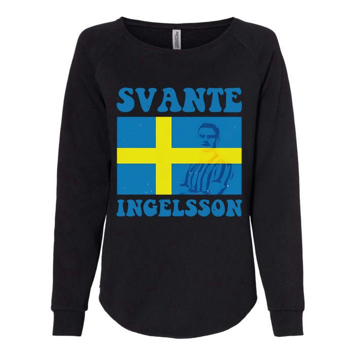 Svante Ingelsson Sheffield Wednesday Efl Flag Womens California Wash Sweatshirt