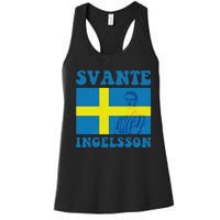 Svante Ingelsson Sheffield Wednesday Efl Flag Women's Racerback Tank