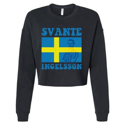 Svante Ingelsson Sheffield Wednesday Efl Flag Cropped Pullover Crew