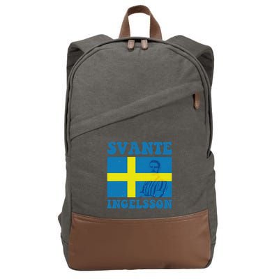 Svante Ingelsson Sheffield Wednesday Efl Flag Cotton Canvas Backpack