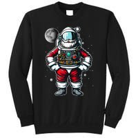 Santa in Space Festive Astronaut Christmas Gift Sweatshirt