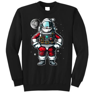 Santa in Space Festive Astronaut Christmas Gift Sweatshirt