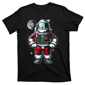 Santa in Space Festive Astronaut Christmas Gift T-Shirt