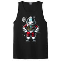 Santa in Space Festive Astronaut Christmas Gift PosiCharge Competitor Tank