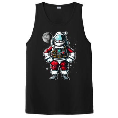 Santa in Space Festive Astronaut Christmas Gift PosiCharge Competitor Tank