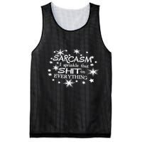 Sarcasm I Sprinkle That Sh T On Everything Funny TShirt Mesh Reversible Basketball Jersey Tank