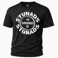 Stunads I’m Surrounded By Stunads Funny Italian Sayings Cooling Performance Crew T-Shirt