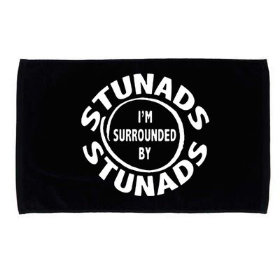 Stunads I’m Surrounded By Stunads Funny Italian Sayings Microfiber Hand Towel