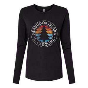 Seabrook Island South Carolina Sc Womens Cotton Relaxed Long Sleeve T-Shirt