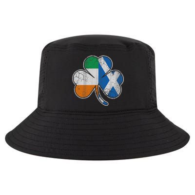 Scotch Irish Shamrock Scottish St Patricks Day Cool Comfort Performance Bucket Hat