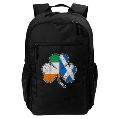 Scotch Irish Shamrock Scottish St Patricks Day Daily Commute Backpack