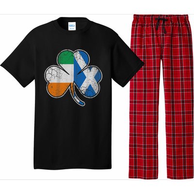 Scotch Irish Shamrock Scottish St Patricks Day Pajama Set