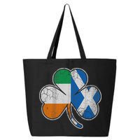 Scotch Irish Shamrock Scottish St Patricks Day 25L Jumbo Tote