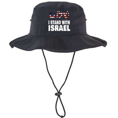 Shalom I Stand With Israel Legacy Cool Fit Booney Bucket Hat