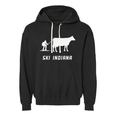 Ski Indiana Garment-Dyed Fleece Hoodie