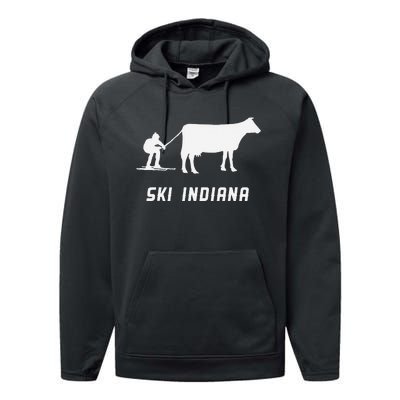 Ski Indiana Performance Fleece Hoodie