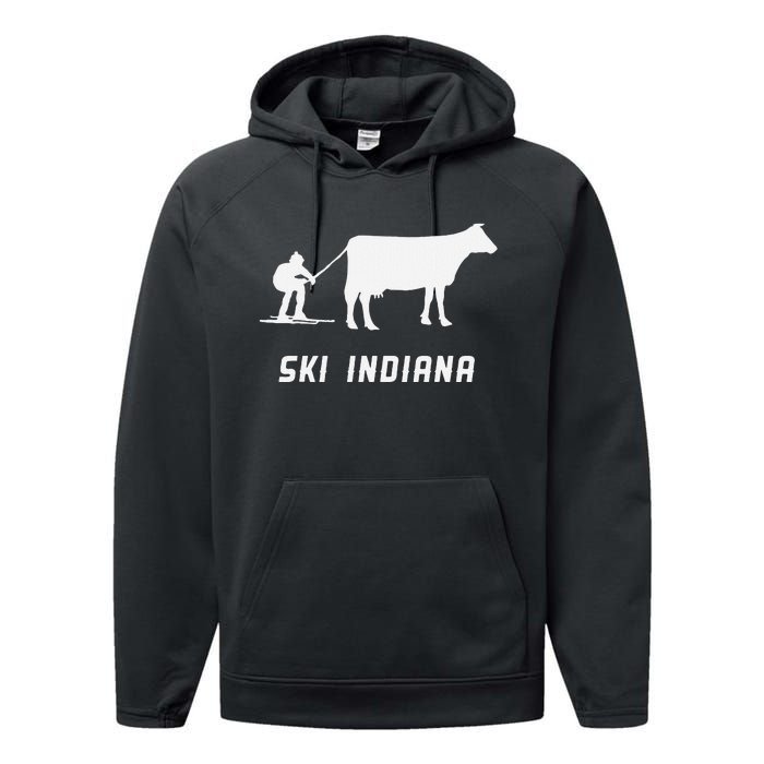 Ski Indiana Performance Fleece Hoodie