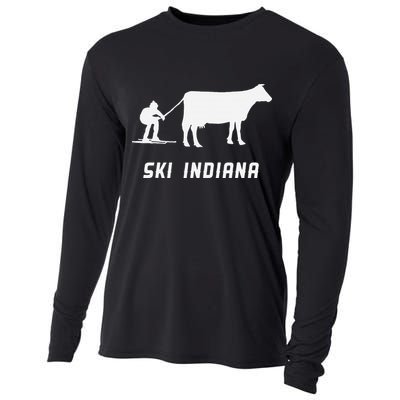Ski Indiana Cooling Performance Long Sleeve Crew