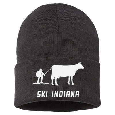 Ski Indiana Sustainable Knit Beanie