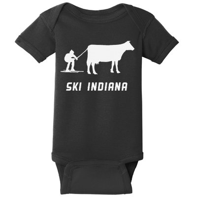 Ski Indiana Baby Bodysuit