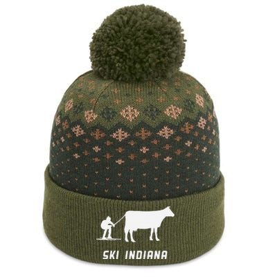 Ski Indiana The Baniff Cuffed Pom Beanie