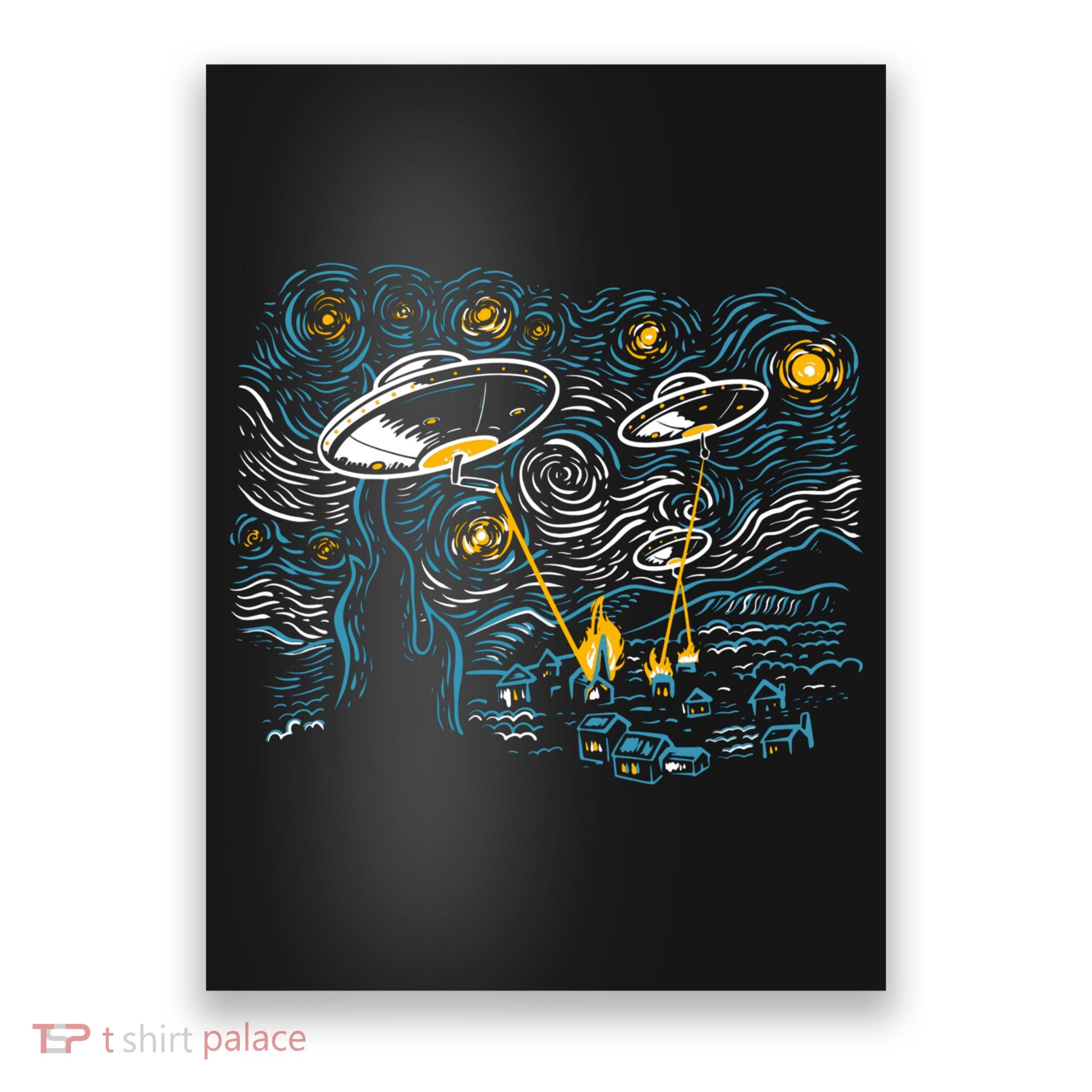 Starry Invasion Poster