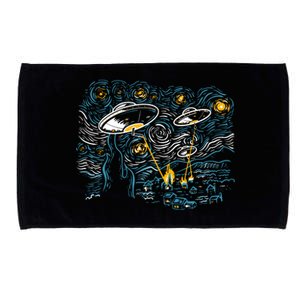 Starry Invasion Microfiber Hand Towel