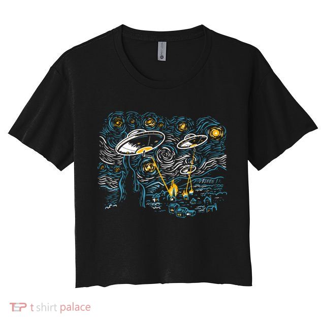 Starry Invasion Crop Top
