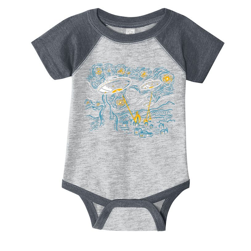 Starry Invasion Infant Baby Jersey Bodysuit