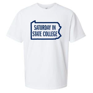 Saturday In State College Pa Is For Football Sueded Cloud Jersey T-Shirt