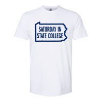 Saturday In State College Pa Is For Football Softstyle CVC T-Shirt