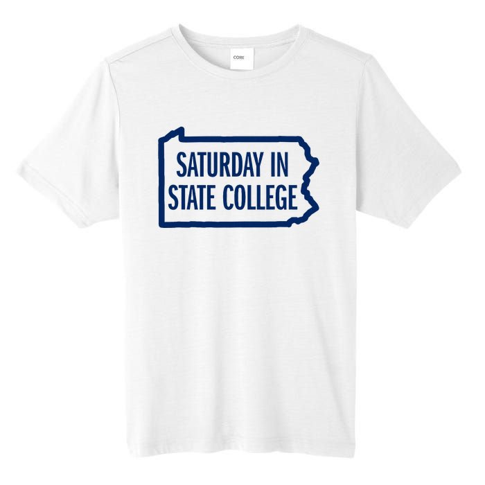 Saturday In State College Pa Is For Football Tall Fusion ChromaSoft Performance T-Shirt