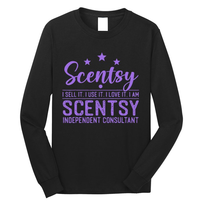 Scentsy I Sell It I Use It I Love It I Am Scentsy Long Sleeve Shirt