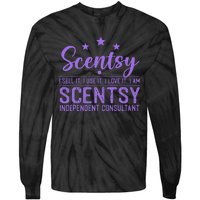 Scentsy I Sell It I Use It I Love It I Am Scentsy Tie-Dye Long Sleeve Shirt