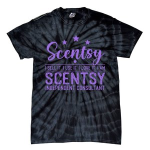 Scentsy I Sell It I Use It I Love It I Am Scentsy Tie-Dye T-Shirt