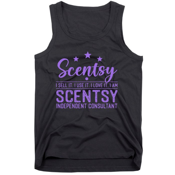 Scentsy I Sell It I Use It I Love It I Am Scentsy Tank Top